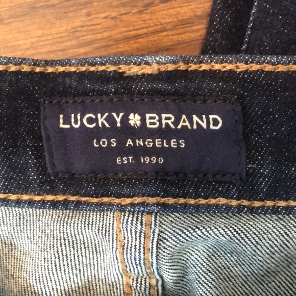 LUCKY BRAND Women’s SWEET Mid-Rise Straight 20x35 Dark Wash Jeans NWT - Picture 10 of 13